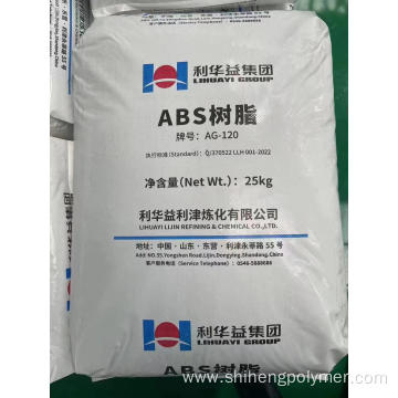 white abs plastic particles